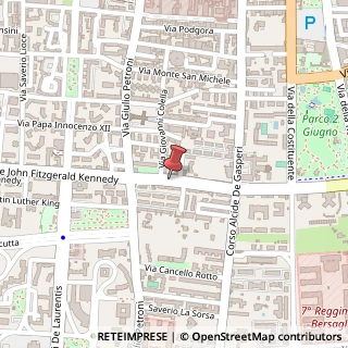 Mappa Viale John Fitzgerald Kennedy,  38, 70124 Bari, Bari (Puglia)