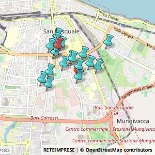 Mappa Via Leonida Bissolati, 70125 Bari BA, Italia (0.783)