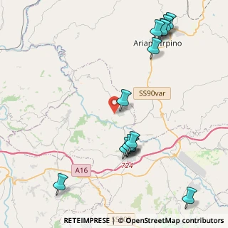 Mappa Contrada Fontana del Bosco, 83030 Melito Irpino AV, Italia (5.51429)