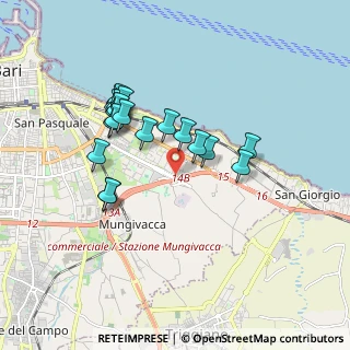 Mappa Via Suglia Tenente Cesare, 70126 Bari BA, Italia (1.7215)