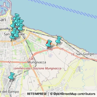 Mappa Via Suglia Tenente Cesare, 70126 Bari BA, Italia (3.22154)