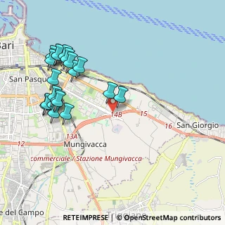 Mappa Via Suglia Tenente Cesare, 70126 Bari BA, Italia (2.391)