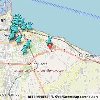 Mappa Via Suglia Tenente Cesare, 70126 Bari BA, Italia (3.3525)