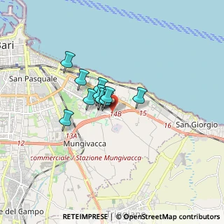 Mappa Via Suglia Tenente Cesare, 70126 Bari BA, Italia (1.01333)