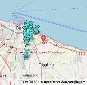 Mappa Via Suglia Tenente Cesare, 70126 Bari BA, Italia (3.6445)