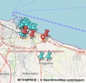 Mappa Via Suglia Tenente Cesare, 70126 Bari BA, Italia (3.796)