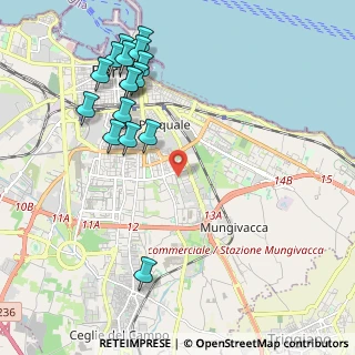 Mappa Via Filippo Turati, 70125 Bari BA, Italia (2.54563)