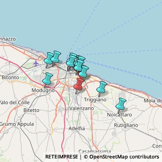 Mappa Via Filippo Turati, 70125 Bari BA, Italia (4.61769)