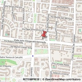 Mappa Viale John Fitzgerald Kennedy, 77, 70124 Bari, Bari (Puglia)