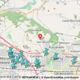 Mappa Vaccheria, 81100 Caserta CE, Italia (3.64462)