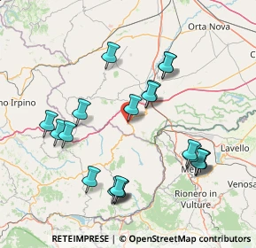 Mappa Via Lacedonia, 71020 Rocchetta Sant'Antonio FG, Italia (17.1265)