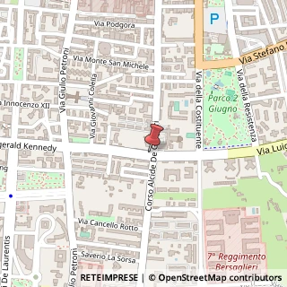 Mappa Viale John Fitzgerald Kennedy, 3, 70124 Bari, Bari (Puglia)