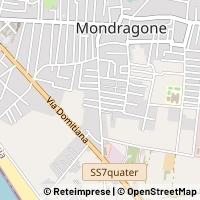 Mapa Mondragone