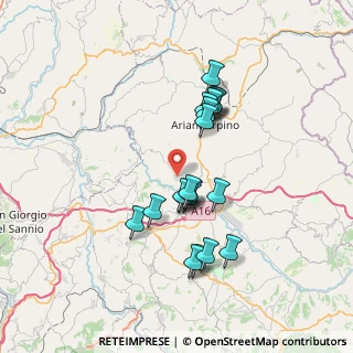 Mappa Via XXI Agosto, 83030 Melito Irpino AV, Italia (6.643)