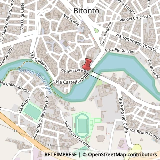Mappa Via Castelfidardo, 8, 70032 Bitonto, Bari (Puglia)