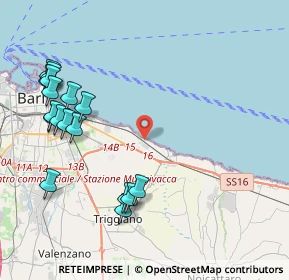 Mappa Str. Sant'Anna, 70126 Bari BA, Italia (5.28)