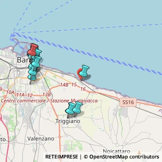 Mappa Str. Sant'Anna, 70126 Bari BA, Italia (5.38222)