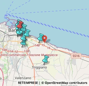 Mappa Via Mimmo Conenna, 70126 Bari BA, Italia (4.73706)