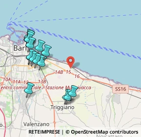 Mappa Via Mimmo Conenna, 70126 Bari BA, Italia (4.82125)