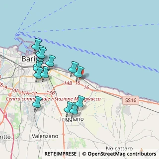 Mappa Via Mimmo Conenna, 70126 Bari BA, Italia (4.33571)