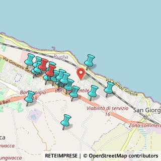 Mappa Via Mimmo Conenna, 70126 Bari BA, Italia (0.9655)