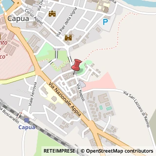Mappa Via Alessio Mazzocchi, 16, 81043 Capua, Caserta (Campania)