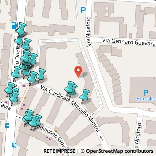 Mappa Via Cardinale Marcello Mimmi, 70124 Bari BA, Italia (0.08889)