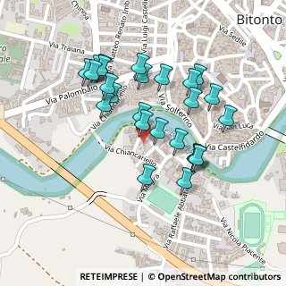 Mappa Via Piglionica, 70032 Bitonto BA, Italia (0.216)