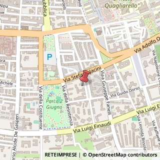 Mappa Via Giuseppe Pavoncelli,  141, 70125 Bari, Bari (Puglia)