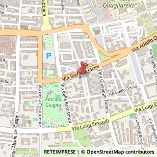 Mappa Via Giuseppe Pavoncelli, 115, 70125 Bari, Bari (Puglia)