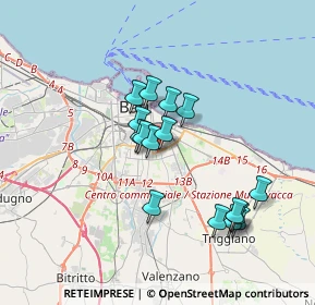 Mappa Via Stefano Jacini, 70100 Bari BA, Italia (3.21875)