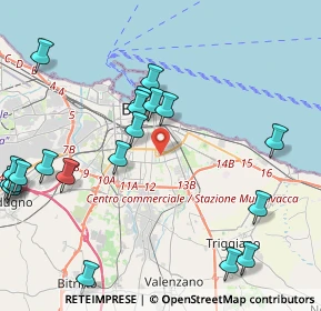 Mappa Via Stefano Jacini, 70100 Bari BA, Italia (5.527)