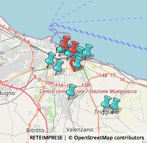 Mappa Via Stefano Jacini, 70100 Bari BA, Italia (2.61083)