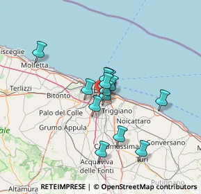 Mappa , 70124 Bari BA, Italia (9.35333)