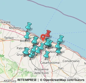 Mappa , 70124 Bari BA, Italia (11.94263)