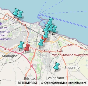 Mappa , 70124 Bari BA, Italia (3.40333)