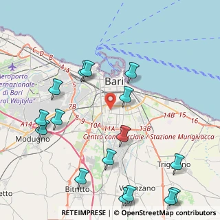 Mappa , 70124 Bari BA, Italia (5.74938)