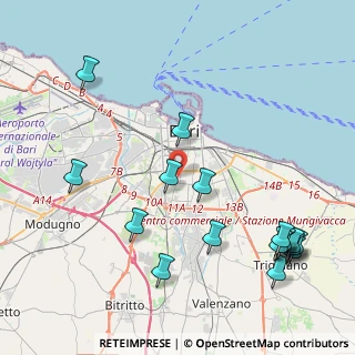 Mappa , 70124 Bari BA, Italia (5.57529)