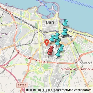 Mappa , 70124 Bari BA, Italia (1.38333)