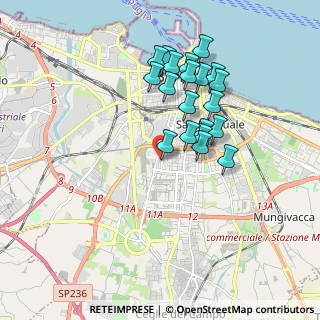 Mappa Via Armando Favia, 70124 Bari BA, Italia (1.757)