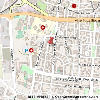 Mappa Via Mauro Amoruso Manzari, 16, 70124 Bari, Bari (Puglia)