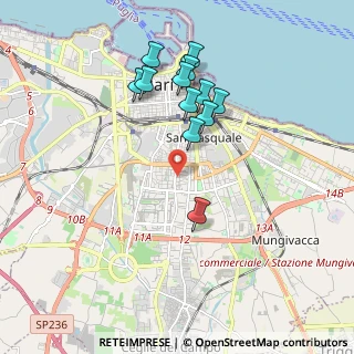 Mappa Via Giulio Petroni, 70124 Bari BA, Italia (1.86583)