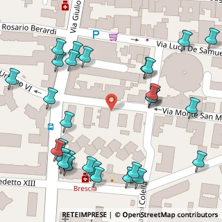 Mappa Via Monte S. Michele, 70124 Bari BA, Italia (0.0931)