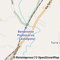Hartă Benevento