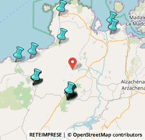 Mappa Localita Chessa, 07020 Luogosanto SS, Italia (8.853)