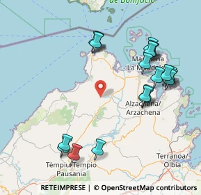 Mappa Localita Chessa, 07020 Luogosanto SS, Italia (18.9455)