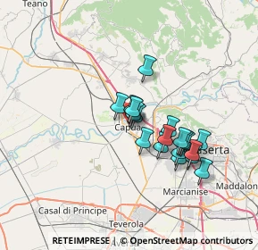 Mappa Via Landolfo Capodiferro, 81043 Capua CE, Italia (5.80158)