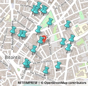 Mappa Via Domenico Urbano, 70032 Bitonto BA, Italia (0.2935)