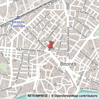 Mappa Via Giacomo Matteotti, 83, 70032 Bitonto, Bari (Puglia)