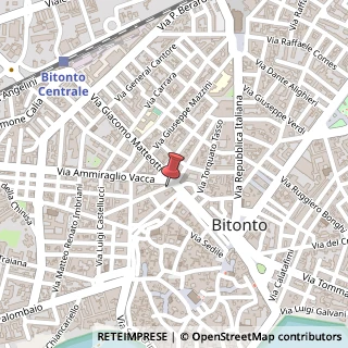 Mappa Via Monsignor Luigi Bovio, 2, 70032 Bitonto, Bari (Puglia)
